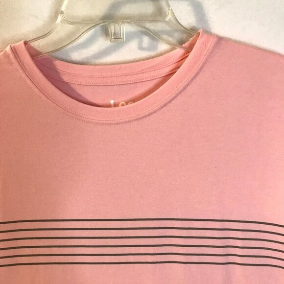 NWOT Lee Men's Short Sleeve Crew Neck Pullover Tee Size 2XL in Pink Colorful - Picture 2 of 12